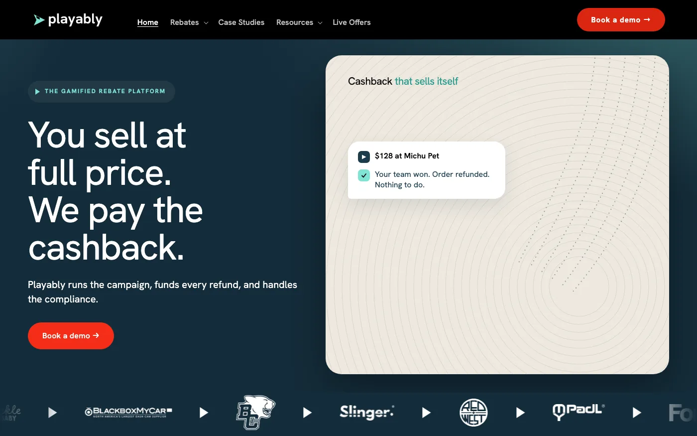 The 2026 Playably homepage